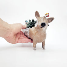 Load image into Gallery viewer, Long Doggy Planter-Light Brown
