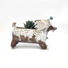 Load image into Gallery viewer, Playful Fat Dog Planter
