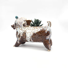 Load image into Gallery viewer, Playful Fat Dog Planter
