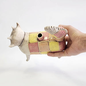 Patches the Cat Vase