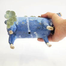 Load image into Gallery viewer, Blue Boy Fat Dog Planter
