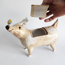 Load image into Gallery viewer, Beige Boy Fat Dog Box
