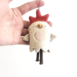 Rooster Dangling Doll