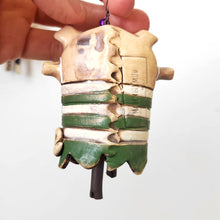 Load image into Gallery viewer, Piggy in Stripes Dangling Doll
