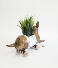 Charger l&#39;image dans la galerie, French Bull Dog Wheely Planter
