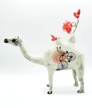Charger l&#39;image dans la galerie, Camel Vase with Cycling Kitty
