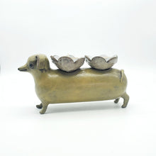 Load image into Gallery viewer, Dachshund Dual Bowl Set
