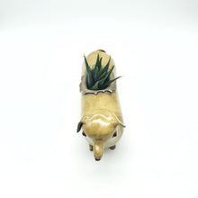 Load image into Gallery viewer, Golden Dachshund Planter

